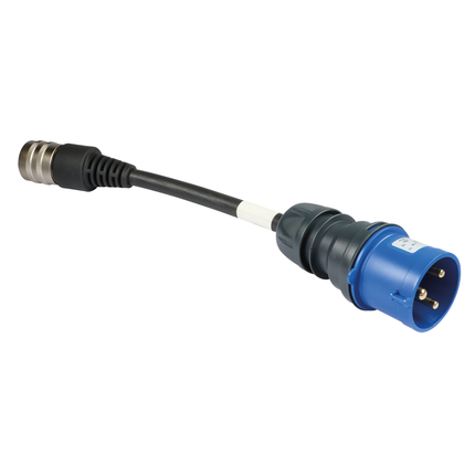 JUICE CONNECTOR Adapter CEE32, 1phasig blau