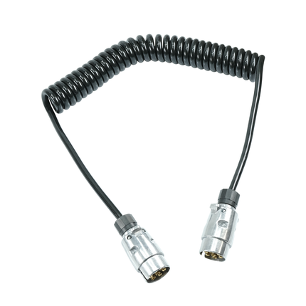 Spiral-Kabel mit Bosch-Stecker 7-pol / 3.5 m