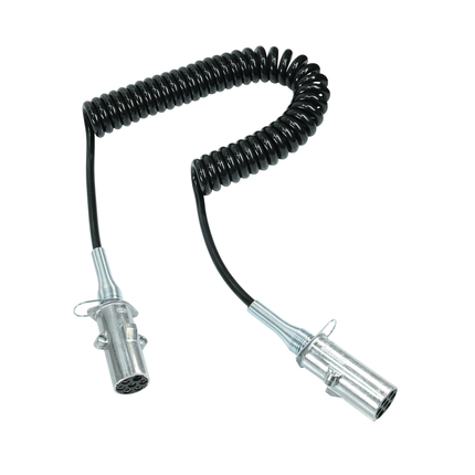 Spiral-Kabel EURO-N-Stecker 7-pol./4.5 m - 1 - Stück Diverse