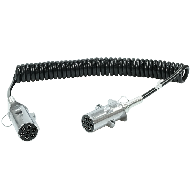 Spiral-Kabel EURO-S-Stecker 7-pol./ 4.5 m EC038/146