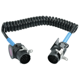 Spiralkabel mit Stecker 15-pol. 24 V 3.5 m EC067/129