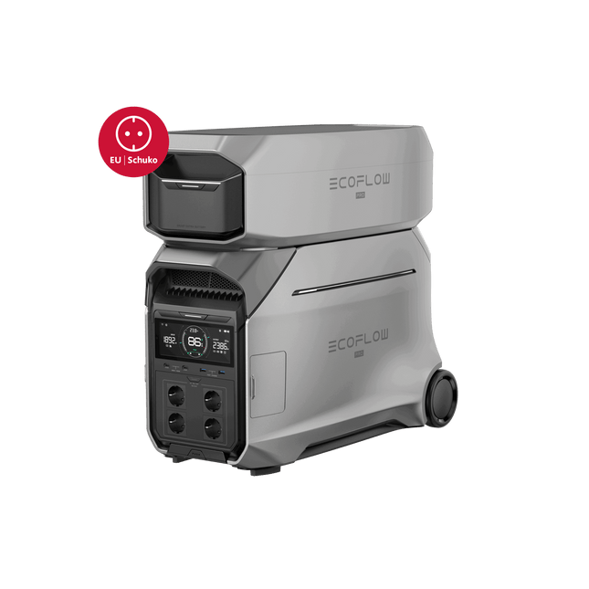 EcoFlow Power Station Delta Pro 3 und Zusatzbatterie im Set mit EU-Stecker EFB/Delta3/Pro/Set/EU - Hischier Auto AG