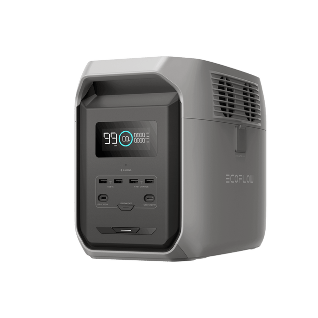 EcoFlow Power Station Delta 3 1500 EU mit Schuko Stecker - 1’536 Wh EFDelta3/1500/EU - Hischier Auto AG