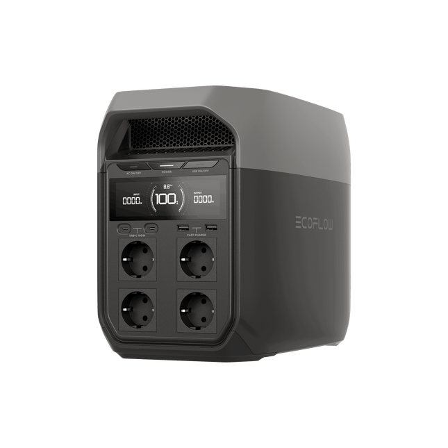EcoFlow Power Station Delta 3 EU mit Schuko Stecker - 1’024 Wh EFDelta3/EU - Hischier Auto AG