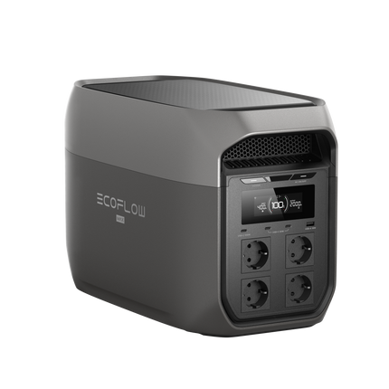 EcoFlow Power Station Delta 3 Max 2’048 Wh - EU-Version mit Schuko Stecker - EFDELTA3/MAX/EU - 1 - Stück EcoFlow