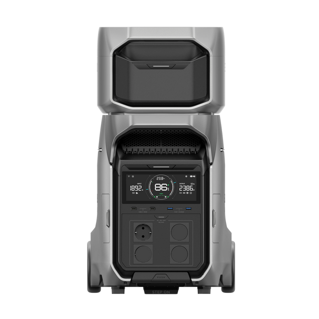 EcoFlow Power Station Delta Pro 3 und Zusatzbatterie im Set mit EU-Stecker - 1 - Stück