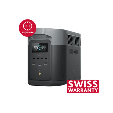 EcoFlow Power Station Delta 2 Max 2’048 Wh EU-Version EFDelta2/MAX/EU - Hischier Auto AG