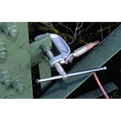 Erdungsfräsklemme mit Schraubknebel und Tellerfedern EFKFL40/SKN - Hischier Auto AG