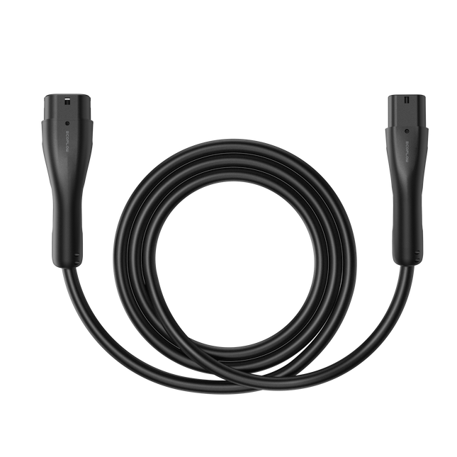 EcoFlow PowerPulse Ladekabel Typ 2, 22 kW 32 A / 400 V, 7.5 m