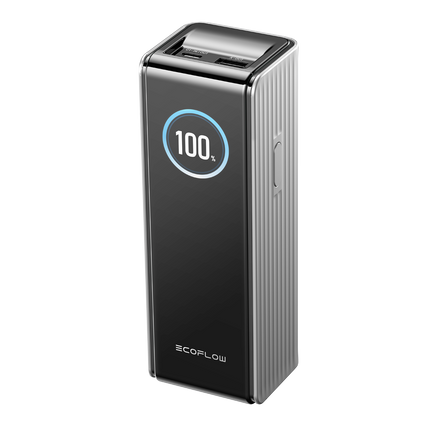 EcoFlow – RAPID-Powerbank mit 25’000 mAh, grau, exkl. Kabel