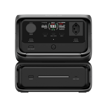 EcoFlow Power Station River 3 Max, 572 Wh USV 10 ms EFRiver3/Max - Hischier Auto AG