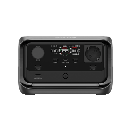 EcoFlow Power Station River 3 Plus, 286 Wh USV 10 ms, EU Version EFRiver3/Plus/EU - Hischier Auto AG