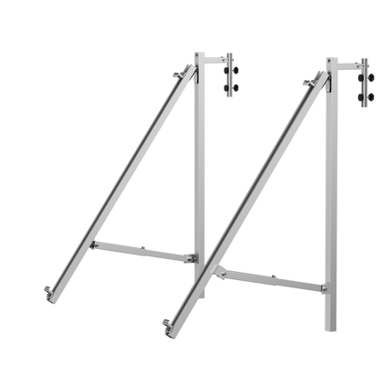 Solarhalterung für Beton-/Mauerbalkongeländer