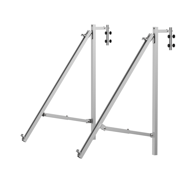 Solarhalterung für Beton-/Mauerbalkongeländer