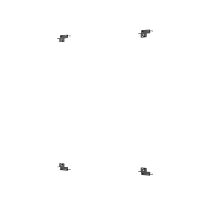 Befestigungsklammern für die Wandmontage