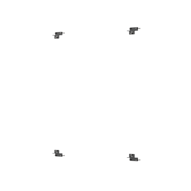 Befestigungsklammern für die Wandmontage