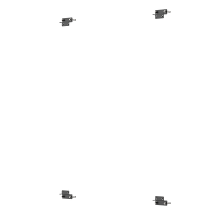 Befestigungsklammern für die Wandmontage