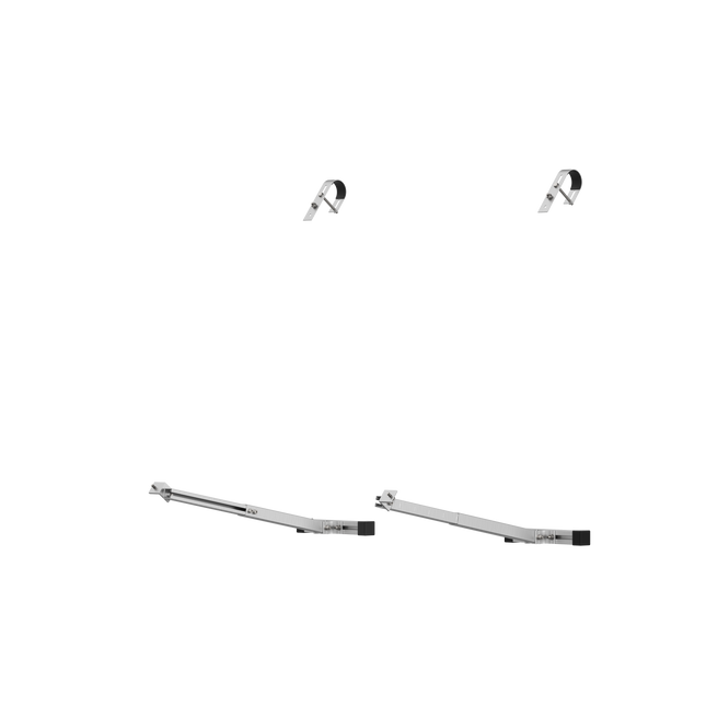 Solarhalterung für Gitterbalkongeländer