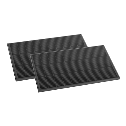 2 Stk. EcoFlow - Mono-Solarpanel 100 W EFSolar/100W/R - Hischier Auto AG
