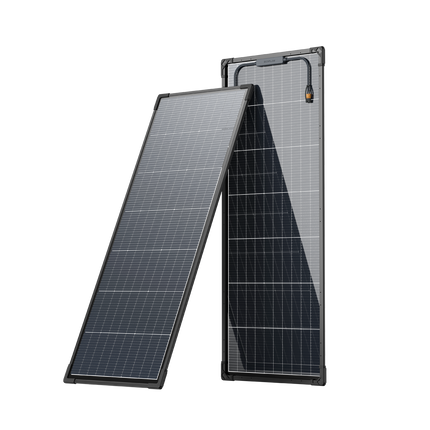 EcoFlow – Mono-Solarpanel, 130 W, starr, 2 St.
