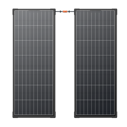 EcoFlow – Mono-Solarpanel, 130 W, starr, 2 St.