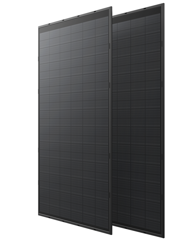 EcoFlow – Mono-Solarpanel, 250 Wp, starr, 4 St.