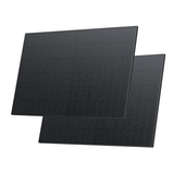 2 Stk. EcoFlow - Mono-Solarpanel 400 W EFSolar/400W/R