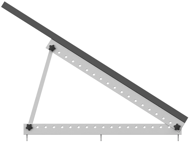 Befestigungsgestell für das EF 100 W Rigid Solarpanel - 1 - Satz EcoFlow