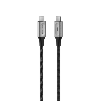 EcoFlow – USB-C-Ladekabel, 240 W, 1.8 m Länge