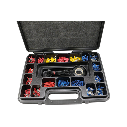 Sortiment Kabelschuhe mit Rätschenpresszange