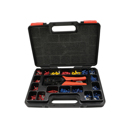 Sortiment Kabelschuhe mit Rätschenpresszange