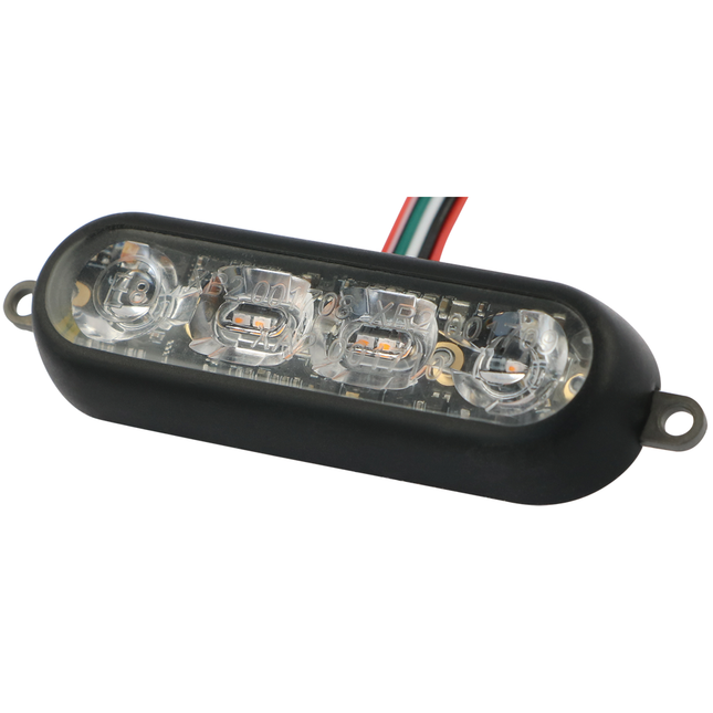LED-Blitzleuchte gelb, ECE R65, Silikon - EMPS1/SL - 1 - Stück Diverse