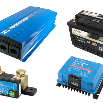 Energieset 12 V, 2’000 W, 100 Ah, 30 A, Bluetooth - EN2000/100 - 1 - Stück Diverse