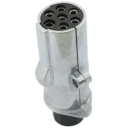 EURO-N Stecker 7-pol. 24 V aus Alu