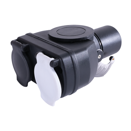 Adapter 15- auf 2 x 7-pol. EURO