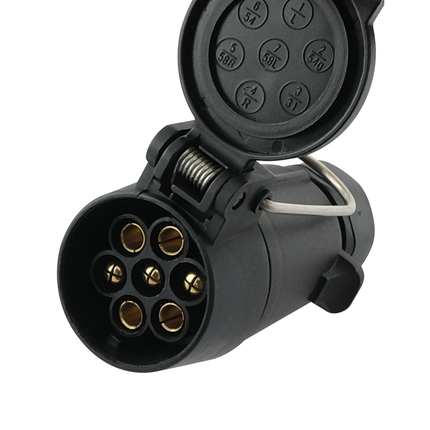 Hängekupplungsdose 7-pol. f. Anhänger