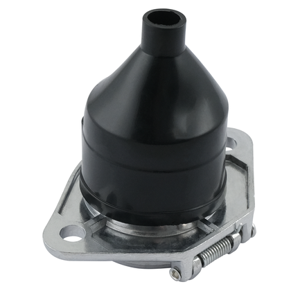 EURO-N Steckdose 7-pol. 24 V Alu