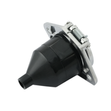 EURO-N Steckdose 7-pol. 24 V Alu ES029