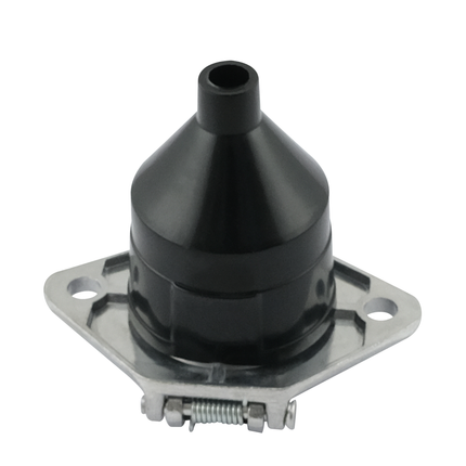 EURO-N Steckdose 7-pol. 24 V Alu