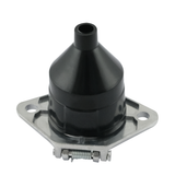 EURO-N Steckdose 7-pol. 24 V Alu ES029