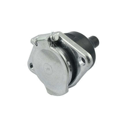 EURO-S Steckdose 7-pol. 24 V Alu