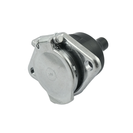 EURO-S Steckdose 7-pol. 24 V Alu - 1 - Stück