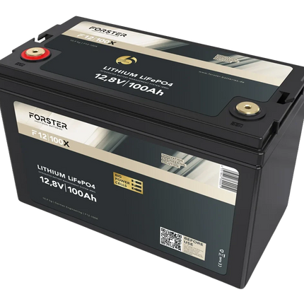 Forster LiFePO4 Lithium - Premium - Batterie 12 V 100 Ah, 1'280 Wh Forster