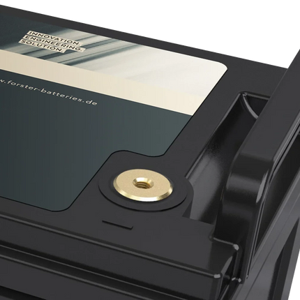 Forster LiFePO4 Lithium - Premium - Batterie 12 V 320 Ah, 4'096 Wh für Untersitzmontage mit Bluetooth - 1 - Stück Forster