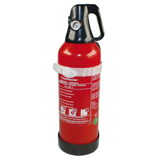 Pro Pulverfeuerlöscher  2KG Pulver mit Halter - 1 - Stück Diverse