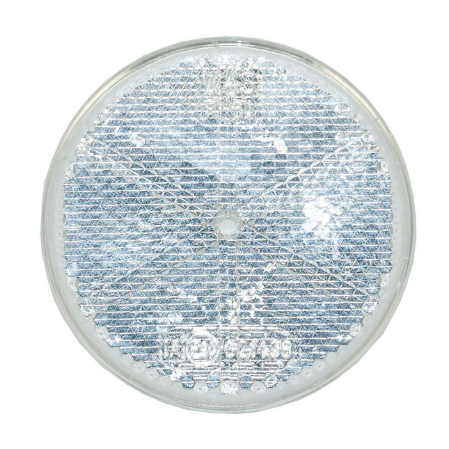 Rückstrahler weiss ø 60mm ohne Loch FI61W