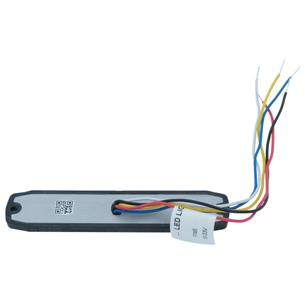 911 Signal LED-Blitzleuchte FIN6, blau/gelb, ECE-R65, 12 / 24 V - FIN6/gebl - 1 - Stück 911 Signal