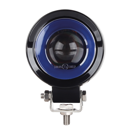 LED-Warnscheinwerf. BLAU Spot (Punktstrahler) - FLBRS01 - 1 - Stück LED autolamps