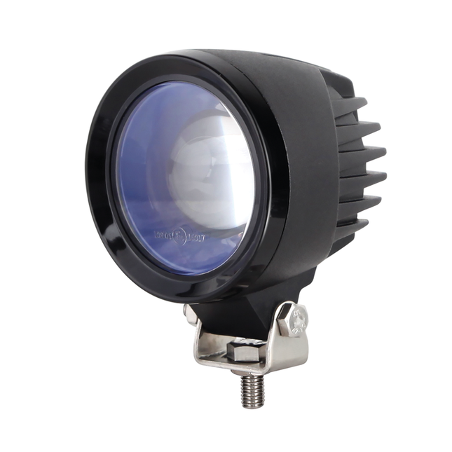 LED-Warnscheinwerf. BLAU Spot (Punktstrahler) - FLBRS01 - 1 - Stück LED autolamps