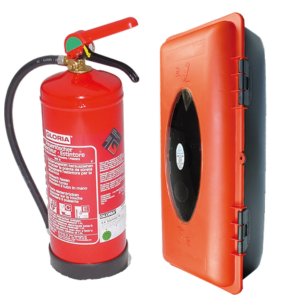 1 Feuerlöscher 6kg PD6TF +Box 5052925T02